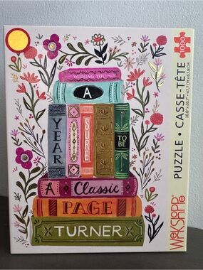 🧩WerkShoppe Page Turner 1000 Piece Foil Puzzle